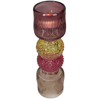 KRST Kerzenhalter multi ca. 7,5x7,5x23cm