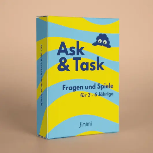 finimi Ask & Task Kartenset für Kinder 3 - 6 Jahre