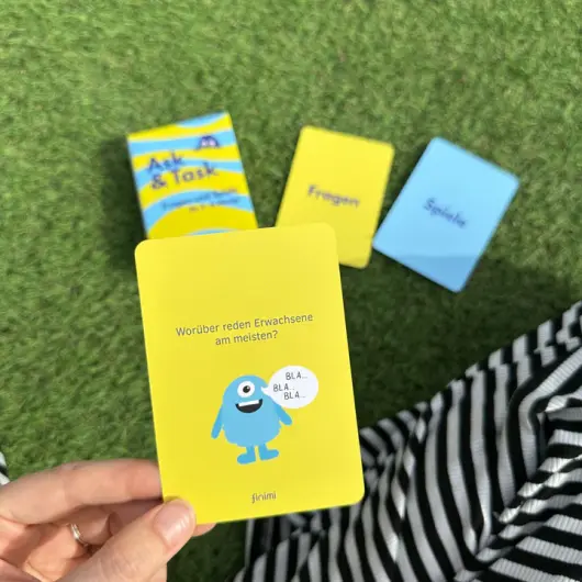 finimi Ask & Task Kartenset für Kinder 3 - 6 Jahre