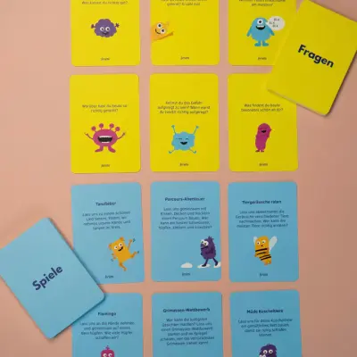 finimi Ask & Task Kartenset für Kinder 3 - 6 Jahre