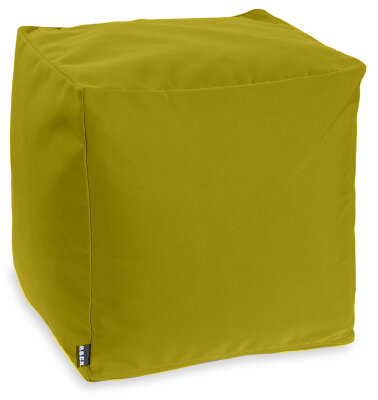 H.O.C.K. Classic Uni Outdoor Bean Cube Pouf 40x40x40cm...