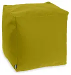 H.O.C.K. Classic Uni Outdoor Bean Cube Pouf 40x40x40cm grün