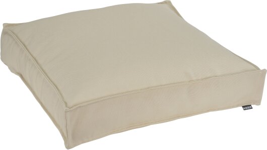H.O.C.K. Caribe Outdoor Sitzkissen Palettenkissen Bodenkissen BODO 60x60x10cm beige piedra col. 01