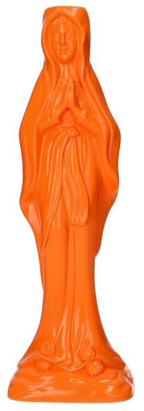 GIFTY Cadonna Kerzenhalter / Vase Madonna 25cm | neon orange