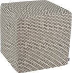 H.O.C.K. Nalou Hocker Cube eckig 45x45x45cm schwarz...