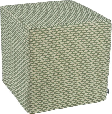 H.O.C.K. Nalou Hocker Cube eckig 45x45x45cm grün...