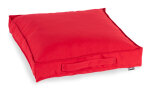 H.O.C.K. Classic Uni Outdoor Matratzenkissen 50x50x10cm rot