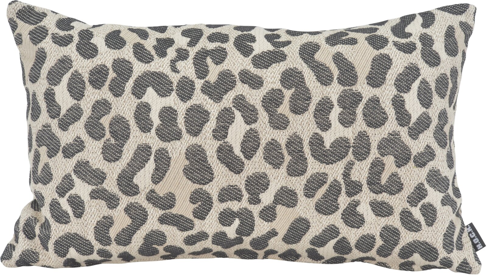 H.O.C.K. Alia Dekokissen 50x30cm schwarz Leo-Muster
