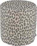H.O.C.K. Alia Hocker Pouf rund Ø45x45cm schwarz...