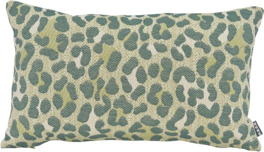 H.O.C.K. Alia Dekokissen 50x30cm grün Leo-Muster