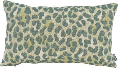 H.O.C.K. Alia Dekokissen 50x30cm grün Leo-Muster
