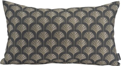 H.O.C.K. Erny Dekokissen 50x30cm schwarz gold Gingko