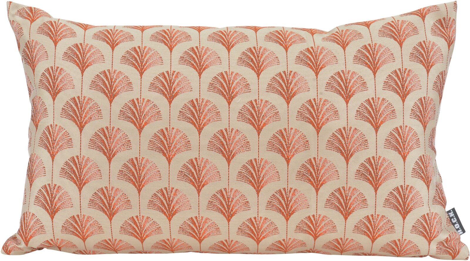 H.O.C.K. Erny Dekokissen 50x30cm terra orange Gingko