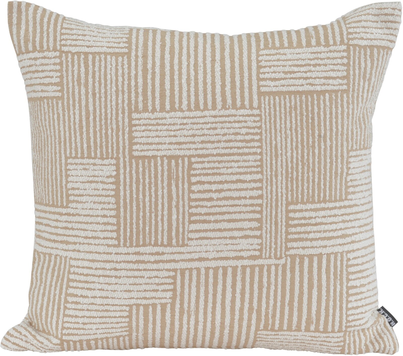 H.O.C.K. Lou Dekokissen 50x50cm beige ecru