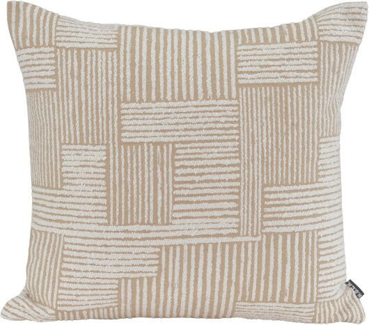 H.O.C.K. Lou Dekokissen 50x50cm beige ecru