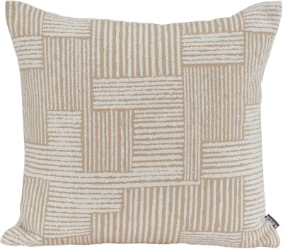 H.O.C.K. Lou Dekokissen 50x50cm beige ecru