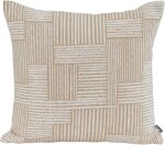 H.O.C.K. Lou Dekokissen 50x50cm beige ecru