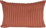 H.O.C.K. Velo Dekokissen 60x40cm terra Breitcord
