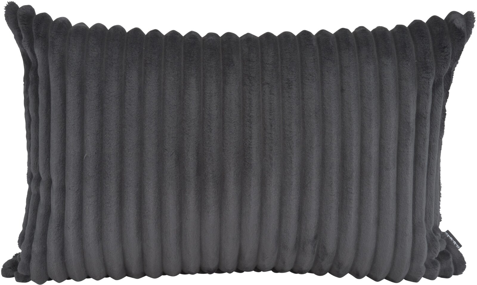 H.O.C.K. Velo Dekokissen 60x40cm schwarz Breitcord