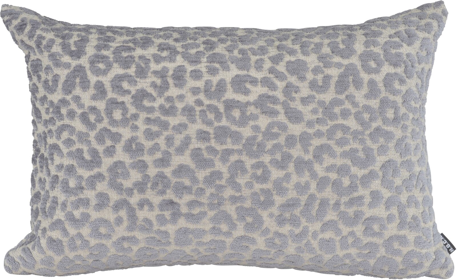 H.O.C.K. Tamaro Dekokissen 60x40cm grau-blau Leo-Muster
