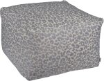 H.O.C.K. Tamaro Bean Cube Hocker 55x55x35cm grau-blau...
