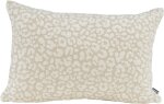 H.O.C.K. Tamaro Dekokissen 60x40cm beige ecru Leo-Muster