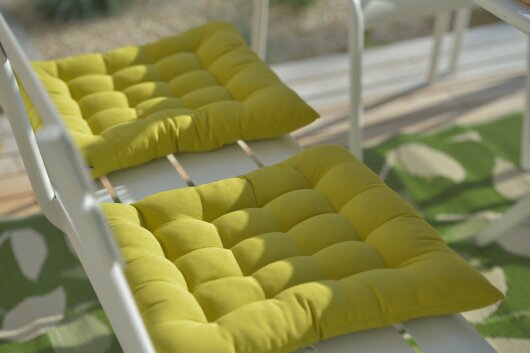 H.O.C.K. 16-Punkt-Steppkissen Outdoor STEPPY ca. 40x40x6cm Classic uni brombeer
