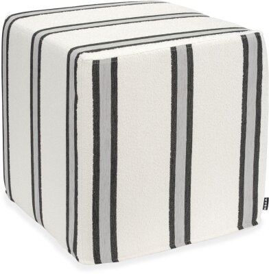 H.O.C.K. Sera Uno Hocker Cube 45x45x45cm schwarz grau...