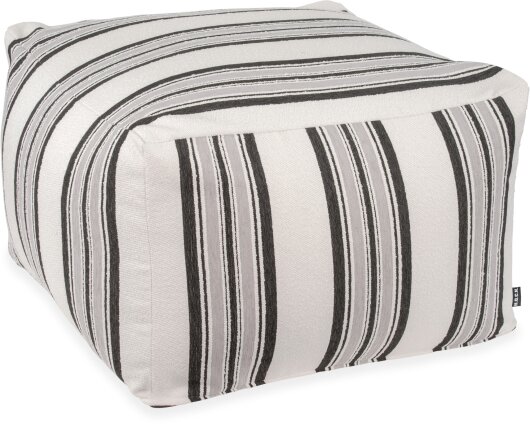 H.O.C.K. Sera Duo Hocker Bean Cube 60x60x40cm schwarz grau