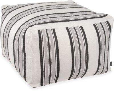 H.O.C.K. Sera Duo Hocker Bean Cube 60x60x40cm schwarz grau