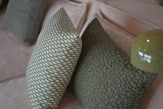 H.O.C.K. Pantery Dekokissen 60x40cm olive Bubble