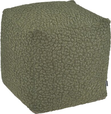 H.O.C.K. Pantery Bean Cube Pouf 40x40x40cm olive Bubble