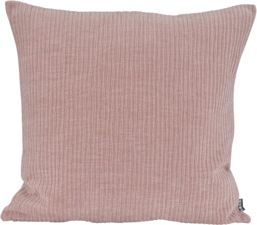 H.O.C.K. Jonny Dekokissen 45x45cm rosa-powder schmaler Cord