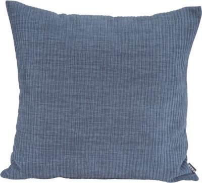 H.O.C.K. Jonny Dekokissen 45x45cm jeansblau schmaler Cord