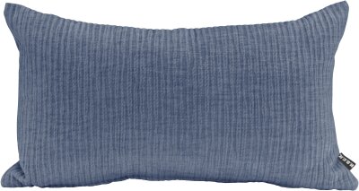 H.O.C.K. Jonny Dekokissen 50x30cm jeansblau schmaler Cord