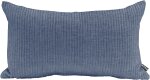 H.O.C.K. Jonny Dekokissen 50x30cm jeansblau schmaler Cord