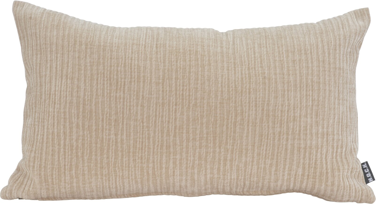 H.O.C.K. Jonny Dekokissen 50x30cm taupe schmaler Cord