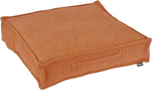 H.O.C.K. Jonny Matratzenkissen 50x50x10cm honey-orange schmaler Cord
