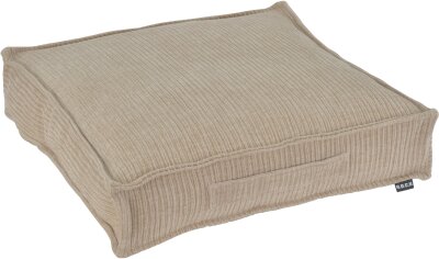 H.O.C.K. Jonny Matratzenkissen 50x50x10cm taupe schmaler...