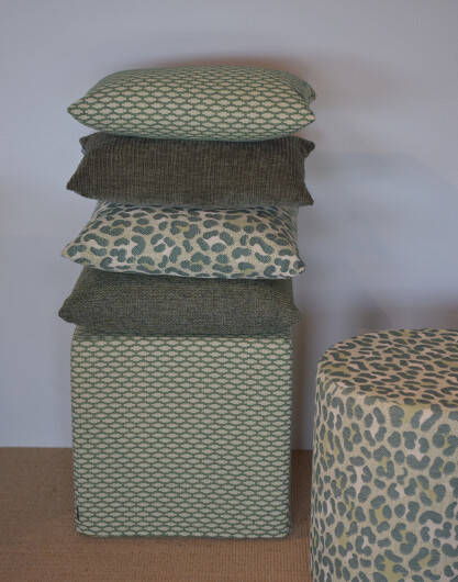 H.O.C.K. Jonny Bodenkissen Palettenkissen 60x60x10cm olive schmaler Cord