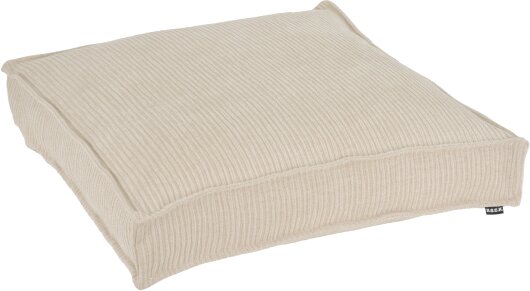 H.O.C.K. Jonny Bodenkissen Palettenkissen 60x60x10cm beige ecru schmaler Cord