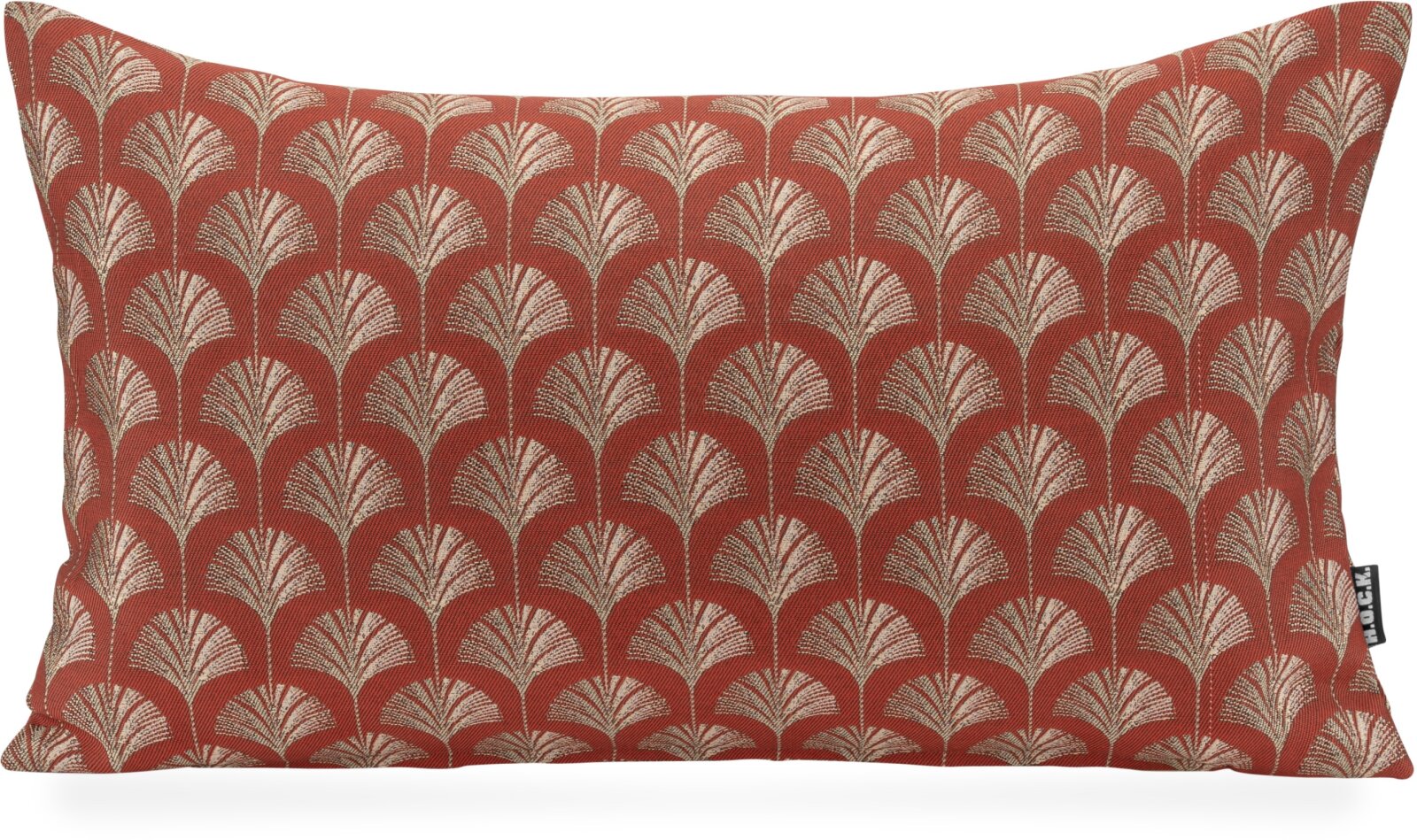 H.O.C.K. Erny Dekokissen 50x30cm bordeaux gold Gingko