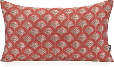 H.O.C.K. Erny Dekokissen 50x30cm bordeaux gold Gingko