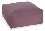 H.O.C.K. Classic Uni Outdoor Loungehocker 90x90x40cm brombeer