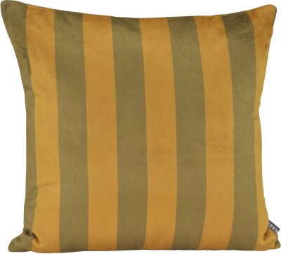 H.O.C.K. Lucy Dekokissen 50x50cm maiz olive Streifen