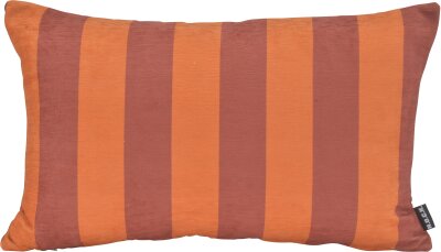 H.O.C.K. Lucy Dekokissen 50x30cm rost umbra Streifen