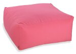 H.O.C.K. Classic Uni Outdoor Loungehocker 90x90x40cm pink