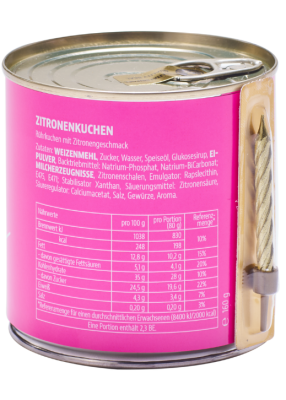 CANCAKE Happy Birthday, Neon Pink | Zitronenkuchen