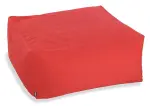 H.O.C.K. Classic Uni Outdoor Loungehocker 90x90x40cm rot