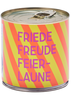 CANCAKE Friede Freude Feierlaune, Neon Orange / Gelb |...